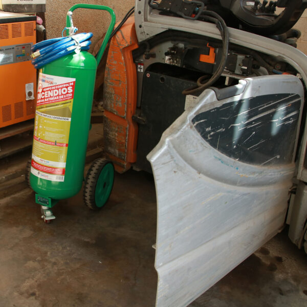 CARRO ECOFIRE FIGHTING EXT0040 VERDE 40L